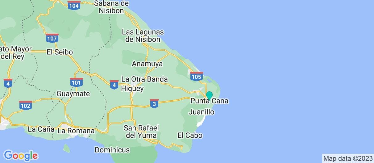 Map of All-inclusive-Paradies in Punta Cana